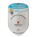 KFZ PKW Auto Car Rettungskarten Rescue Card Rettungsdatenblatt Halterung Tasche Huelle Safetybag F Front Schutzengel