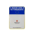 KFZ PKW Auto Car Rettungskarten Rescue Card Rettungsdatenblatt Halterung Tasche Huelle Safetybag S Front Europa VL